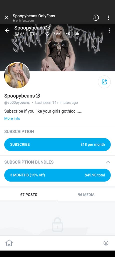 spoopybeans nudes|Sp00pybans Free Leaked Porn Videos